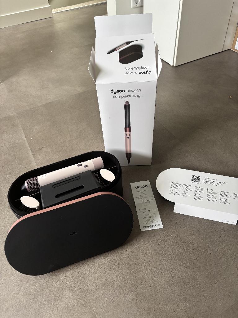dyson airwrap complete long pink NIEUW, Sieraden, Tassen en Uiterlijk, Uiterlijk | Haarverzorging, Ophalen, Nieuw, Krultang of Stijltang