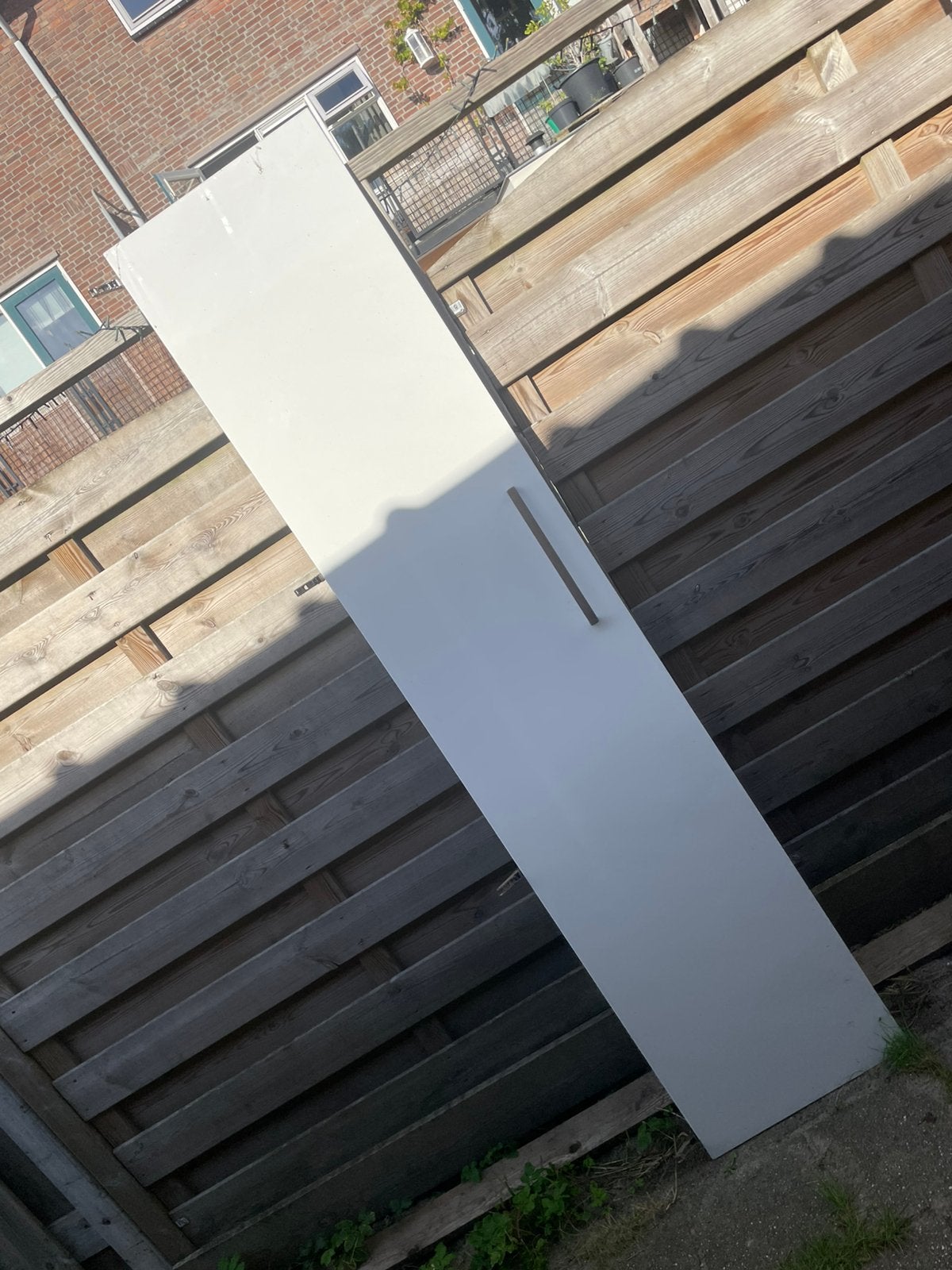 IKEA PAX Deur Hoogglans Wit 23650 Hoge Kastdeur + Greep, Ophalen, Zo goed als nieuw, 50 tot 100 cm, 200 cm of meer