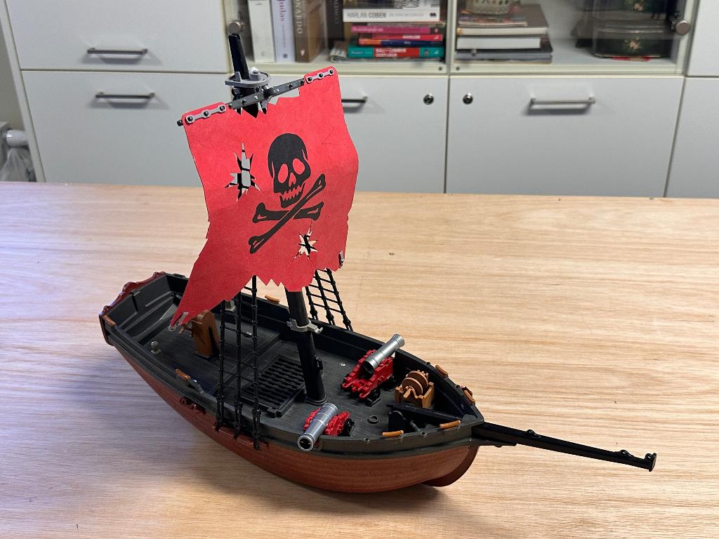 Playmobil Piratenschip, Kinderen en Baby's, Speelgoed | Playmobil, Ophalen, Gebruikt