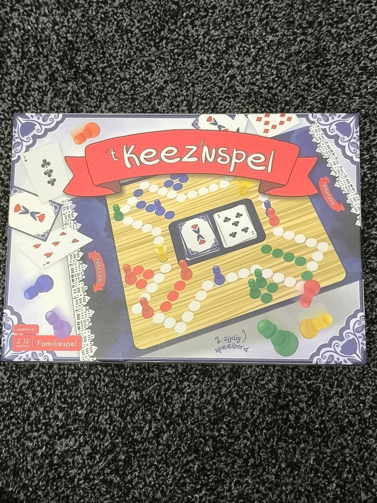 Keezenspel - Familiespel voor 2-12 spelers, Vijf spelers of meer, Ophalen of Verzenden, Gebruikt