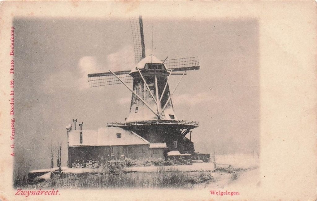 702-225-029 Versteeg Dordrecht, Verzamelen, Verzenden, Voor 1920, Zuid-Holland