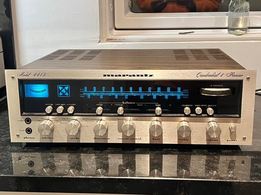 Marantz Model 4415 Quadradial 4 Receiver  vintage versterker, Marantz, Overige systemen, Ophalen of Verzenden, Zo goed als nieuw