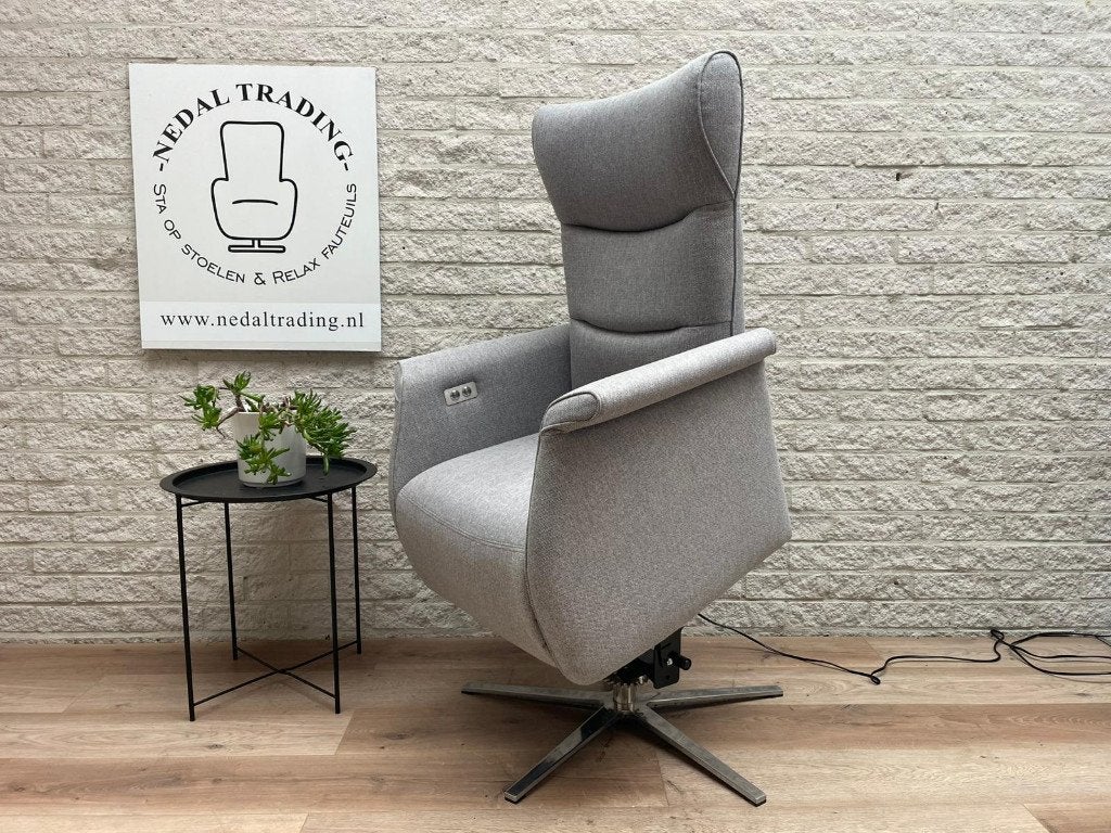Luxe Prominent Wilson sta op stoel relax fauteuil Medium, Huis en Inrichting, Fauteuils, Ophalen, N, N, Minder dan 75 cm