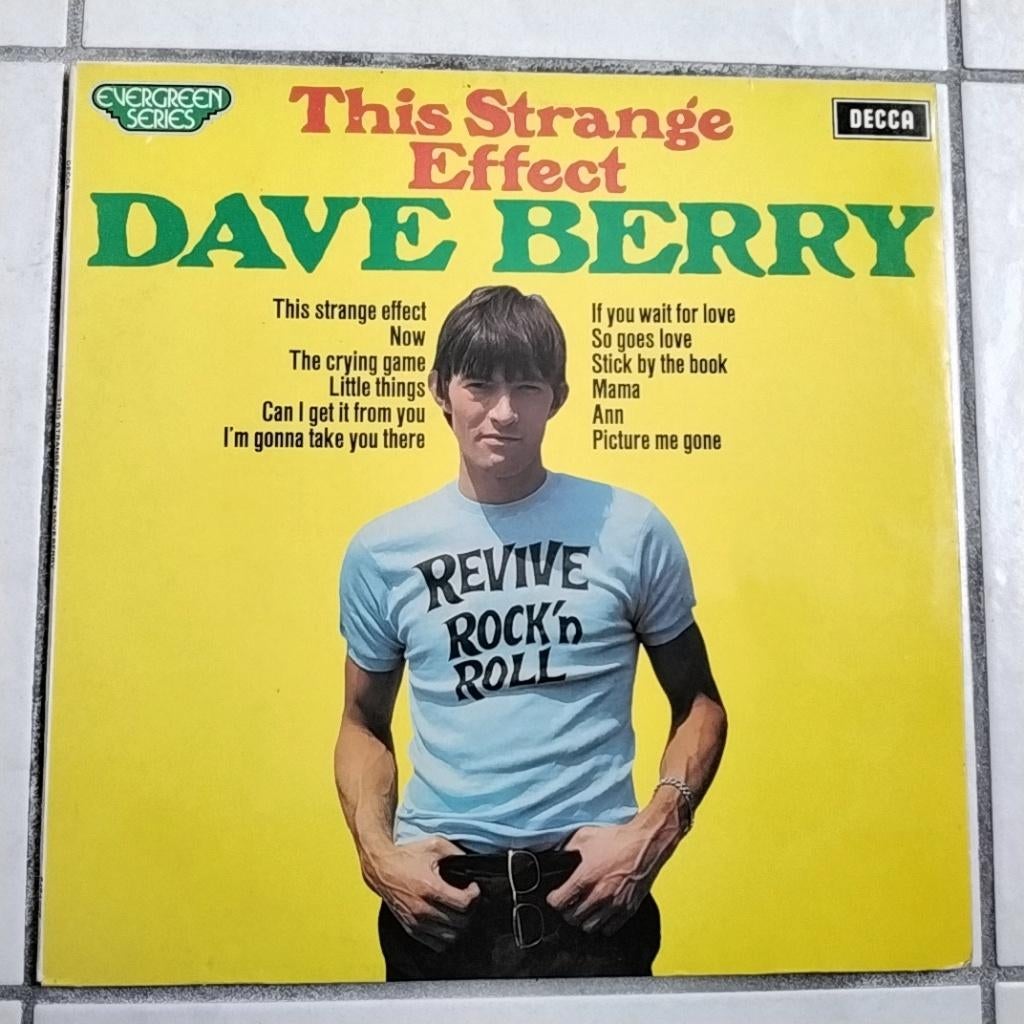 Dave Berry  -  LP  - This Strange Effect, Cd's en Dvd's, Ophalen, Zo goed als nieuw, Overige formaten