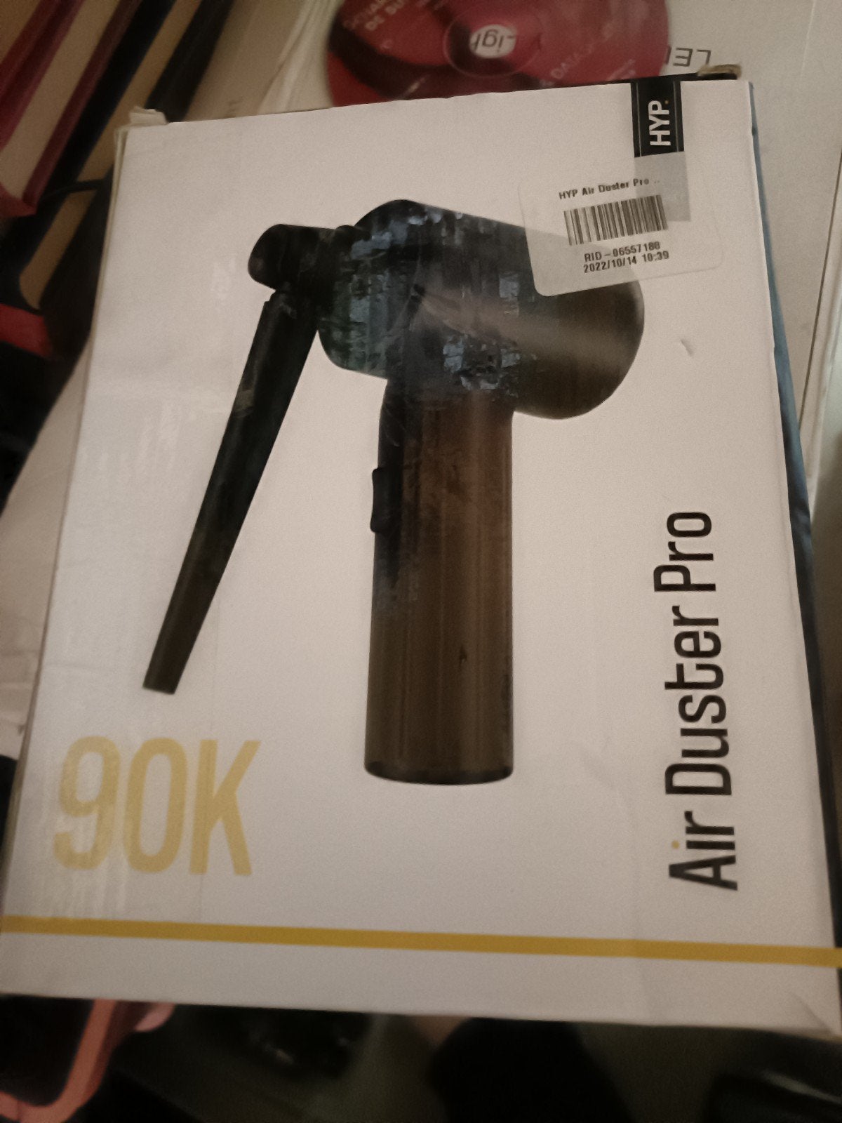 HYP Air Duster Pro 90K - Krachtige Luchtblazer, Verzenden