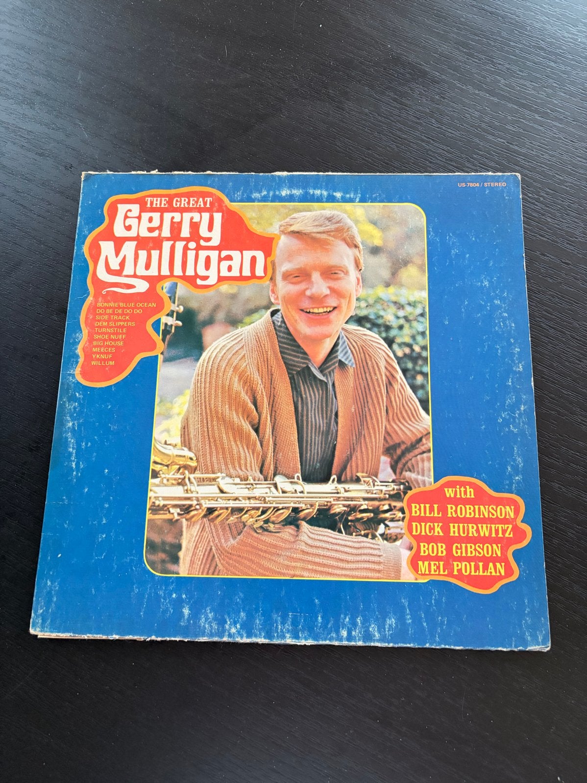 The Great Gerry Mulligan - Jazz LP Vinyl, 1960 tot 1980, Gebruikt, Ophalen of Verzenden, 12 inch