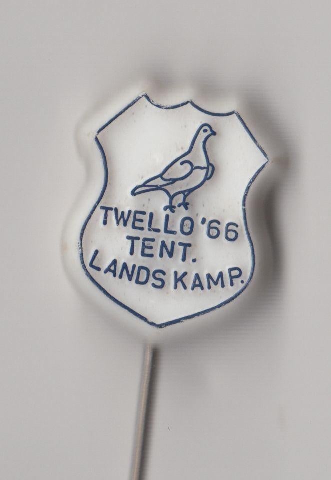 Duif Twello Landskampioen speldje, Gebruikt, Niet vindbaar, Niet vindbaar, Speldje of Pin