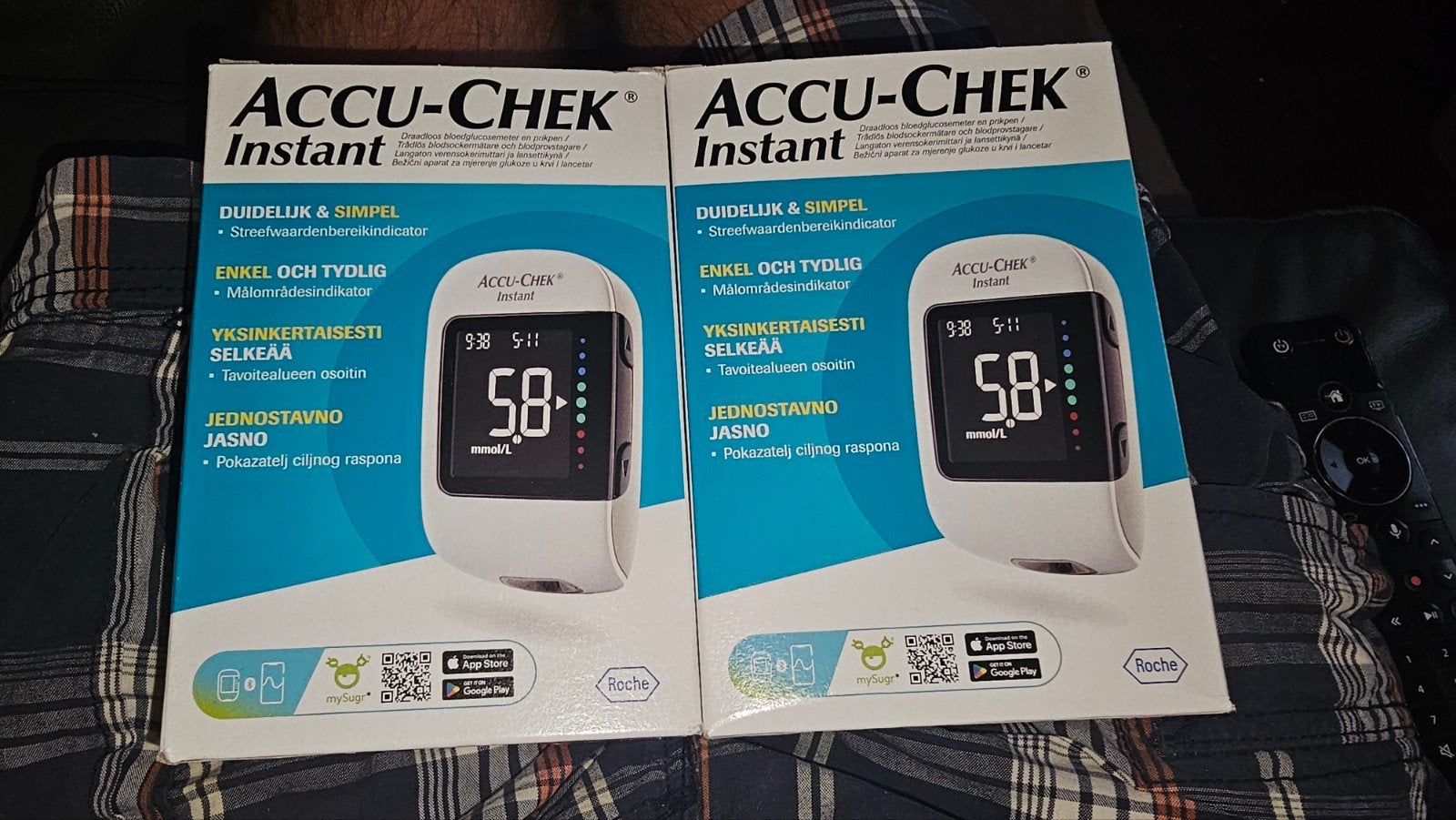 Accu-Chek Instant Bloedglucosemeter - Nieuw in doos per 2, Ophalen of Verzenden, Nieuw, Overige typen