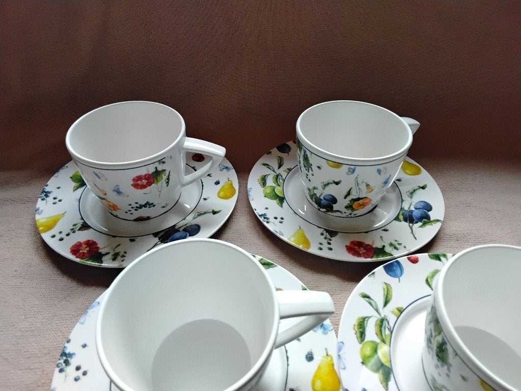 4 Kop & Schotels -  Mepal  Rosti - Janneke brinkman -, Kunststof, Overige merken, Verzenden, Zo goed als nieuw