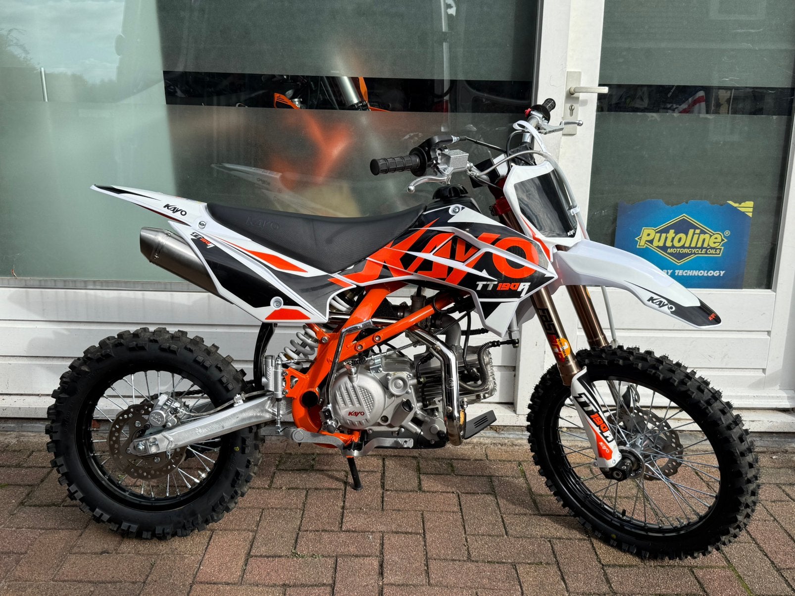 nieuwe kayo 190. & ycf pitbike 125 125cc / klx crf 110 125, Fietsen en Brommers, Ophalen of Verzenden, Zo goed als nieuw, Pitbike