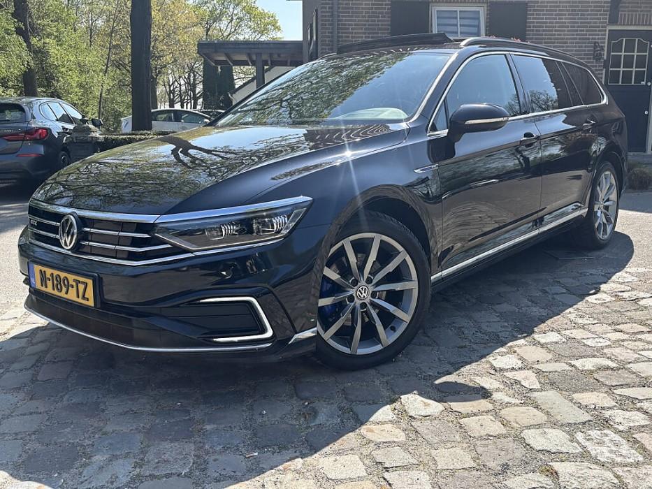Volkswagen Passat Variant 1.4 TSI PHEV GTE Bns,pano,sfeer,le, Gebruikt, Euro 6, USB, Zwart
