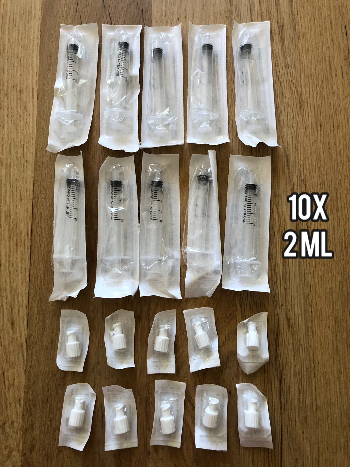 Colostrum moedermelk spuitjes met dop 2ml, Ophalen of Verzenden, Nieuw, Overige typen
