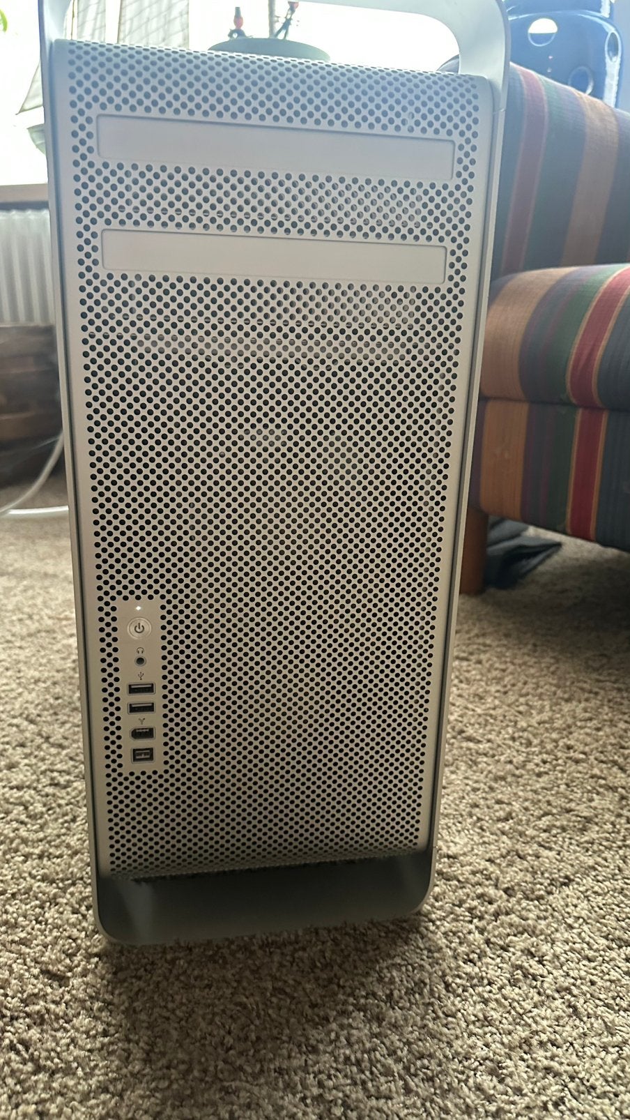 Mac Pro 1,1, Computers en Software, Apple Desktops, Ophalen, Gebruikt, Mac Pro, 3 tot 4 Ghz