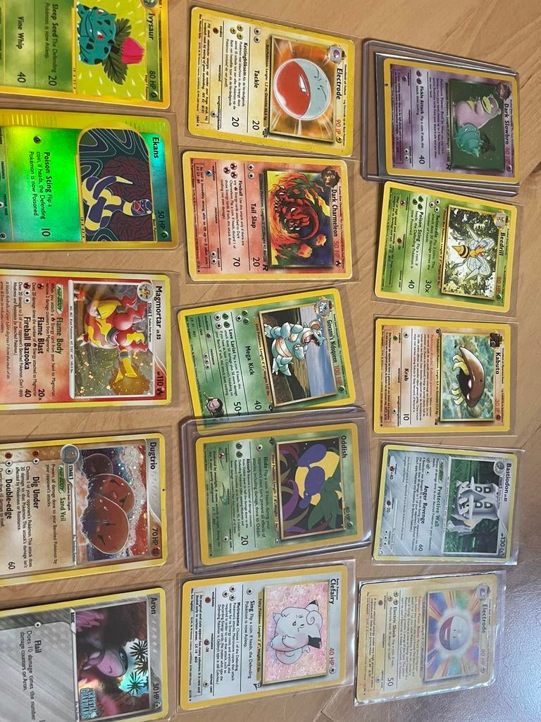 Vintage Pokémon Kaarten | Holo, EX, WOTC & Rare Cards, Ophalen, Zo goed als nieuw, Meerdere kaarten