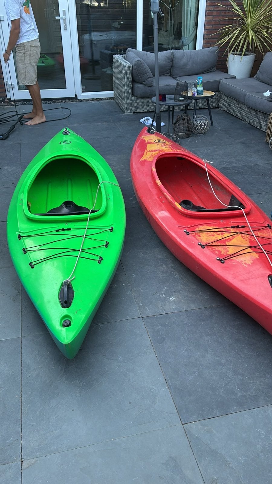 2 Merk Kano's - Zo goed als nieuw met accessoires, Ophalen of Verzenden, Zo goed als nieuw, 1-persoons