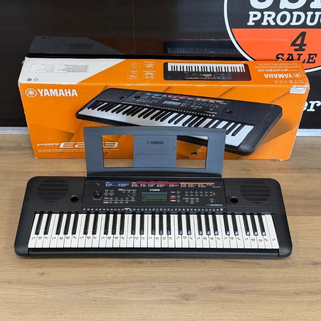 Yamaha PSR-E263 Digitaal Keyboard | In doos |, Muziek en Instrumenten, Keyboards, 61 toetsen, Dordrecht@usedproducts.nl, Toulonselaan 72