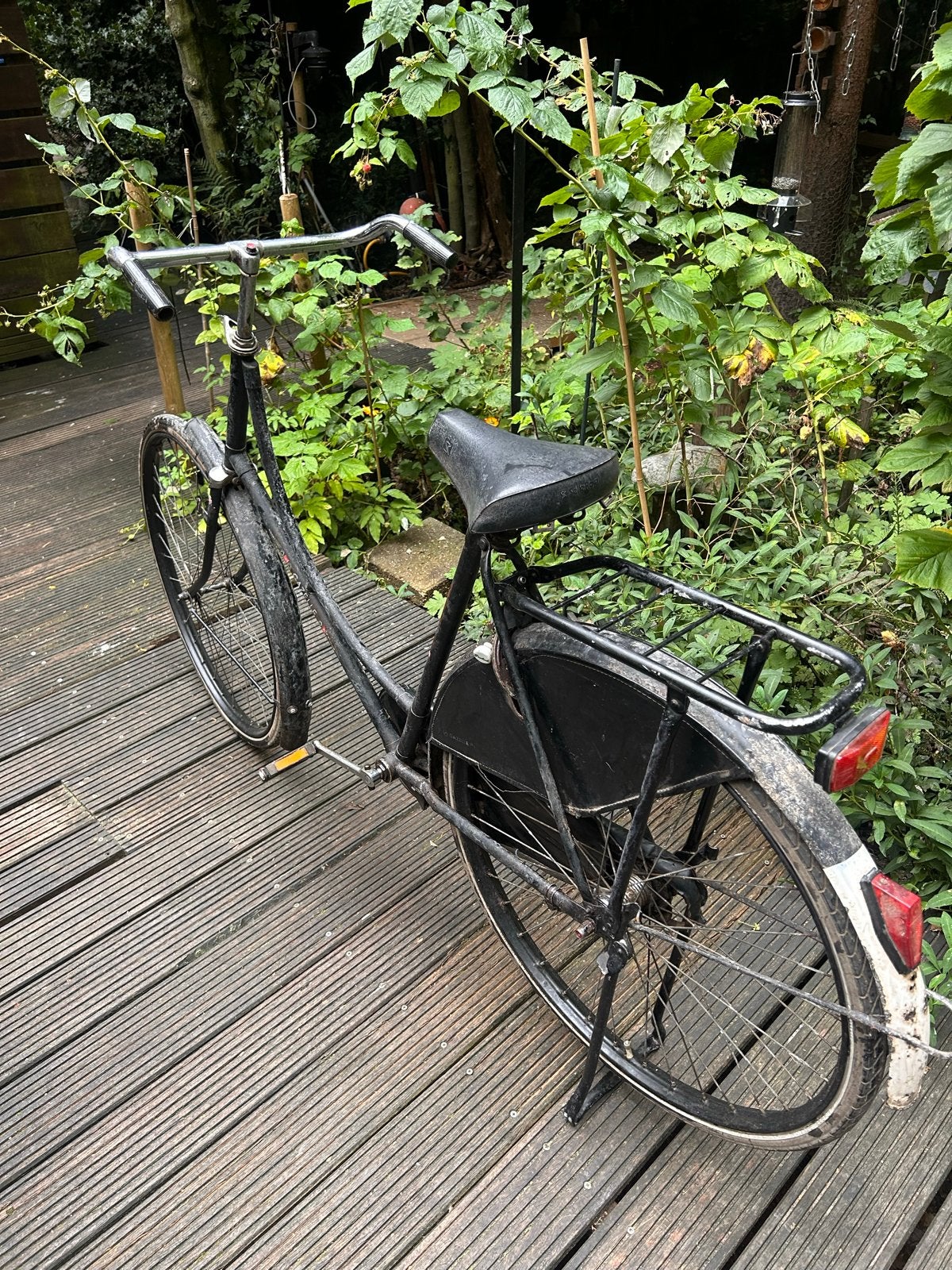 Gazelle Omafiets uit 1990 - Klassiek en Robuust, 53 tot 56 cm, Ophalen, Gebruikt, Terugtraprem