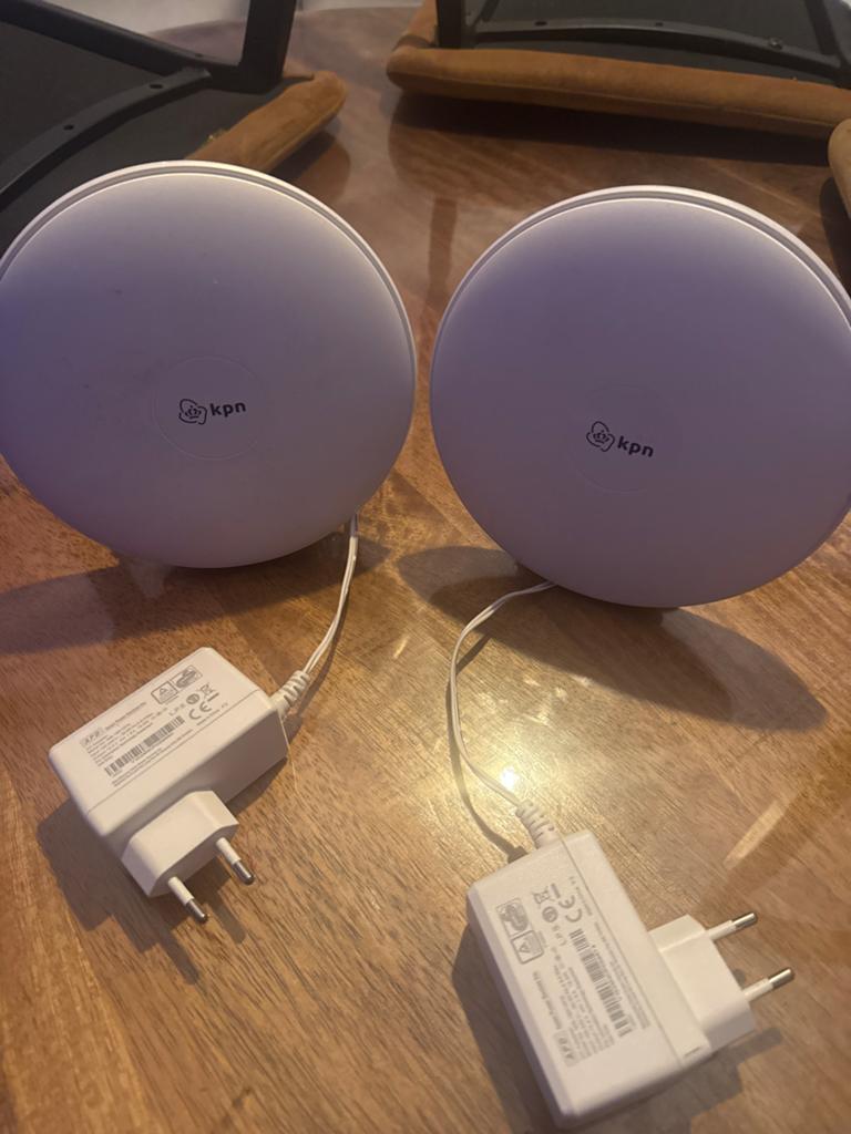 KPN SuperWifi punten (2 stuks) - Optimale WiFi dekking, Ophalen of Verzenden, Zo goed als nieuw