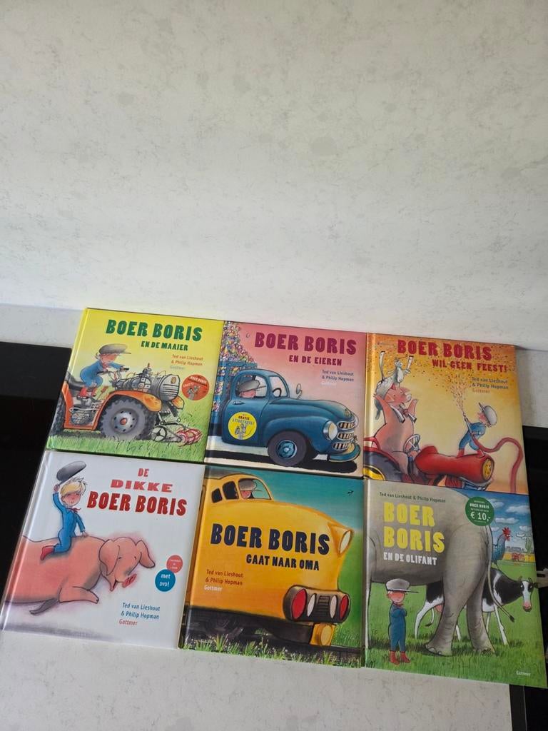 14x boeken - Boer Boris, Ophalen of Verzenden, Zo goed als nieuw, 3 tot 4 jaar