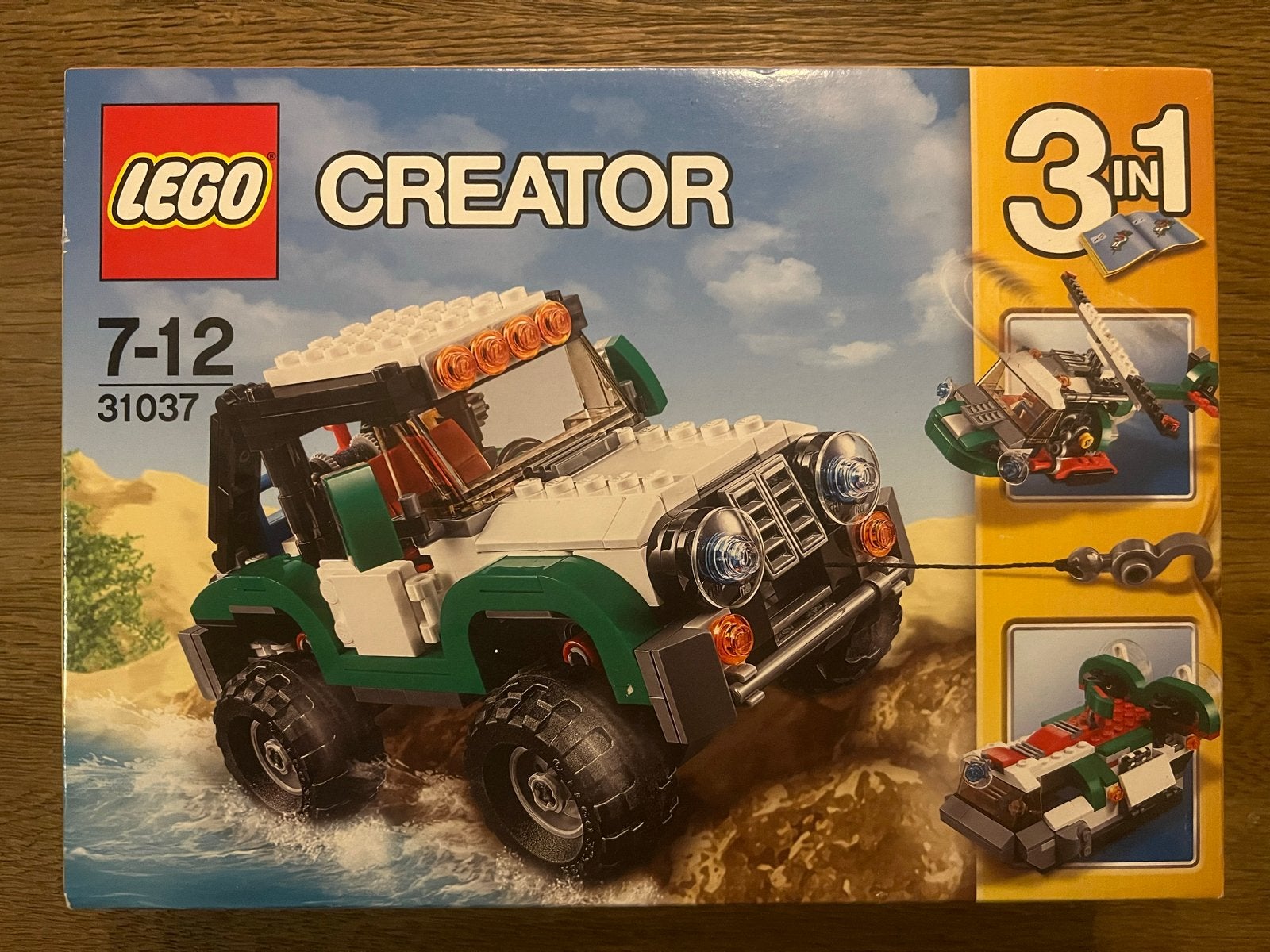 Lego Creator 31037 Avontuurlijke Voertuigen 3-in-1, Lego, Nieuw, Ophalen of Verzenden, Compleet