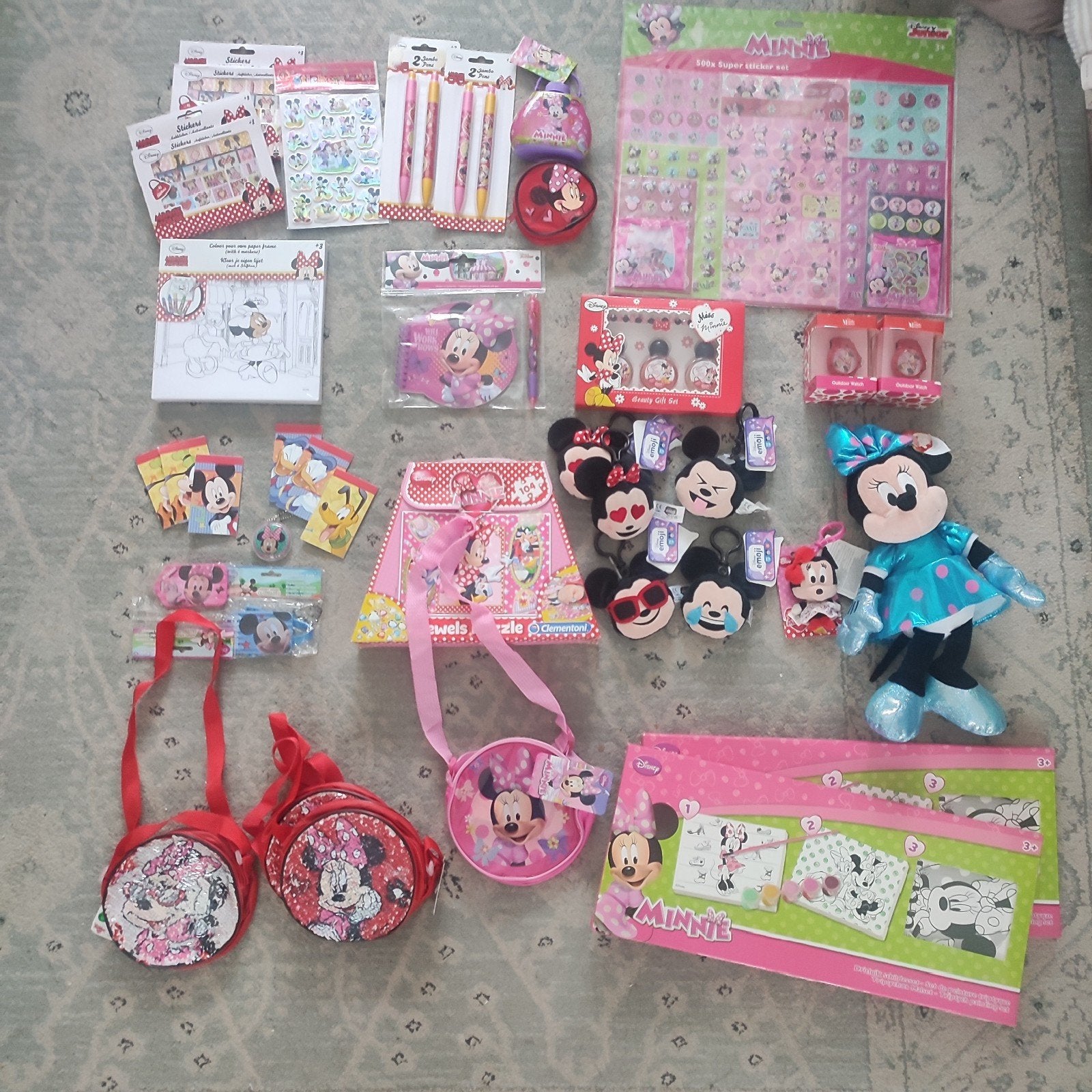 Diverse Disney Mickey & Minnie Mouse spulletjes, nieuw, Ophalen of Verzenden, Mickey Mouse, Nieuw