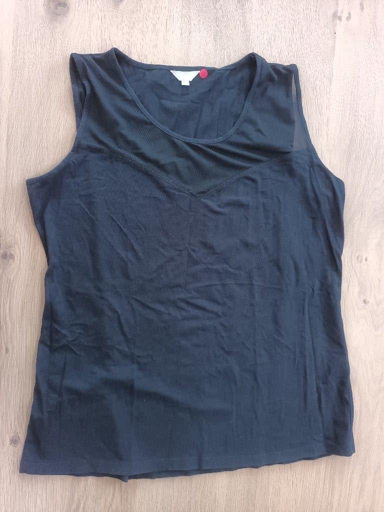 Zwarte top zwart hemd Casa blanca maat L charles vögele, Kleding | Dames, Charles Vogele, Zwart, Maat 42/44 (L), Ophalen of Verzenden