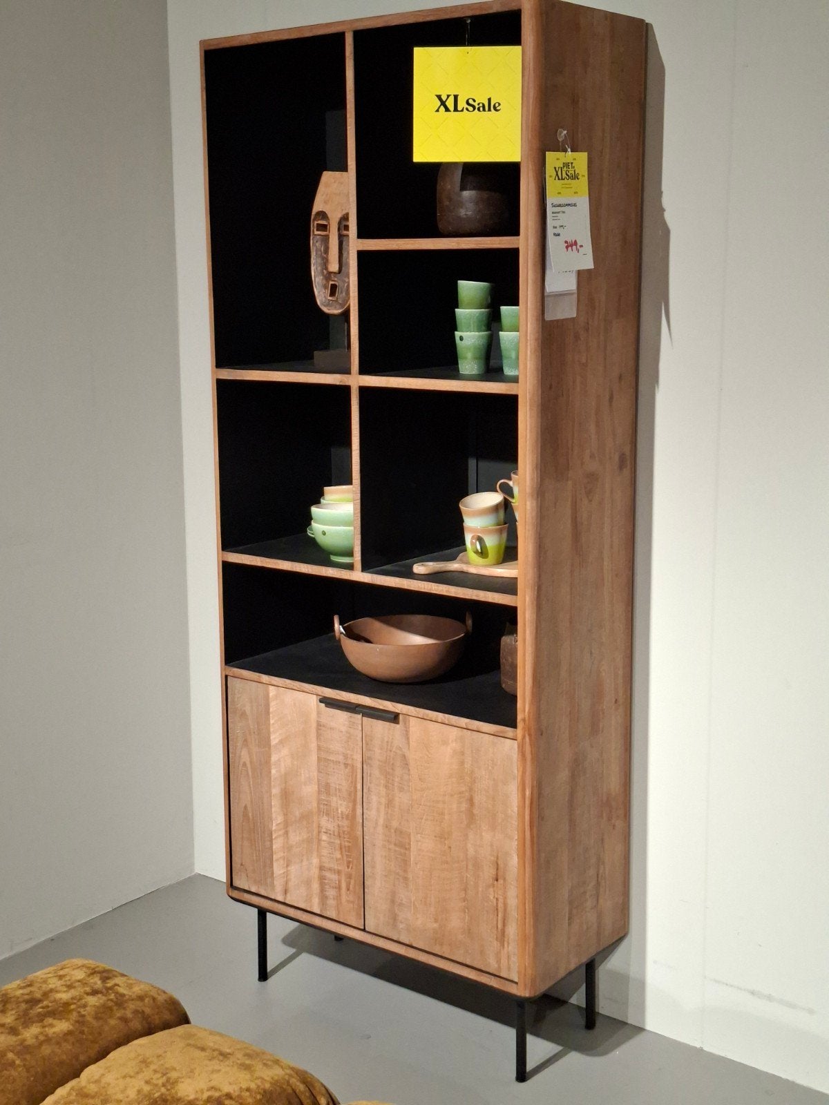 Showroommodel Tobo wandkast Teakhout, Antiek en Kunst, Antiek | Meubels | Kasten, Ophalen