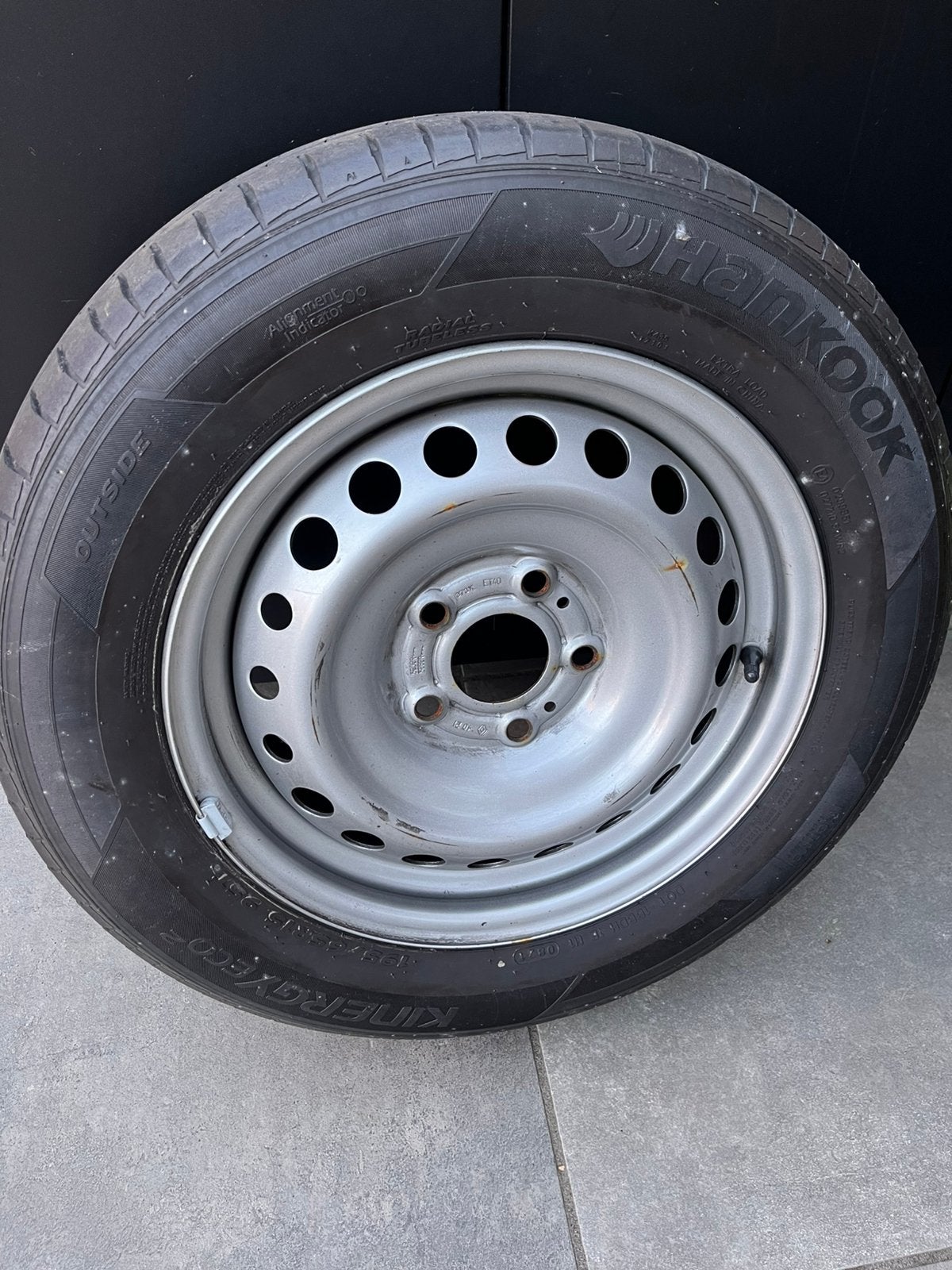Renault Mégane reservewiel 15 inch 195/65 R15 Hankook, Ophalen, Zo goed als nieuw