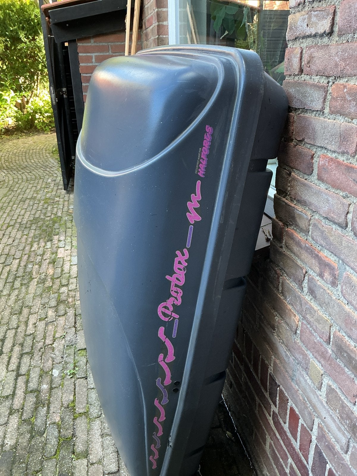 Dakkoffer Probox Halfords - Bevestigingsbeugels ontbreken, Ophalen of Verzenden, Gebruikt