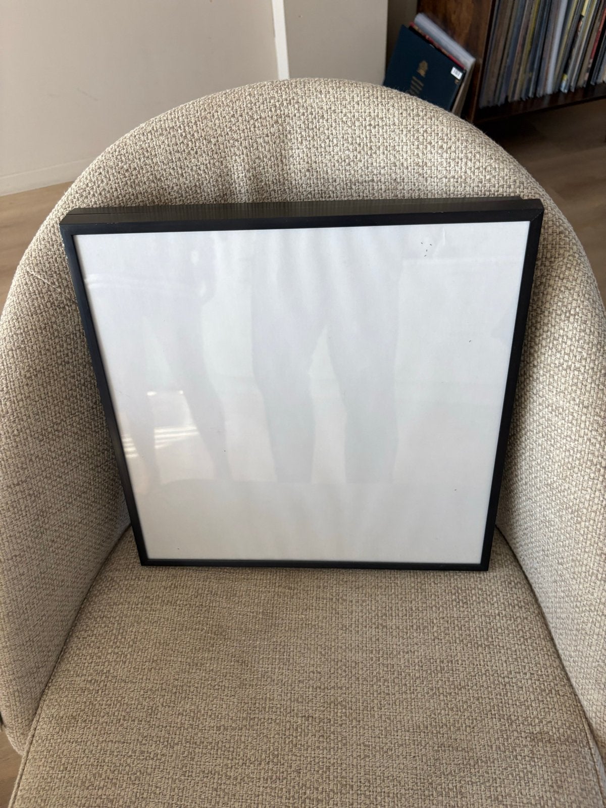6x LP lijsten voor decoratie van je favoriete platen, Gebruikt, Ophalen of Verzenden, Fotolijst, Hout