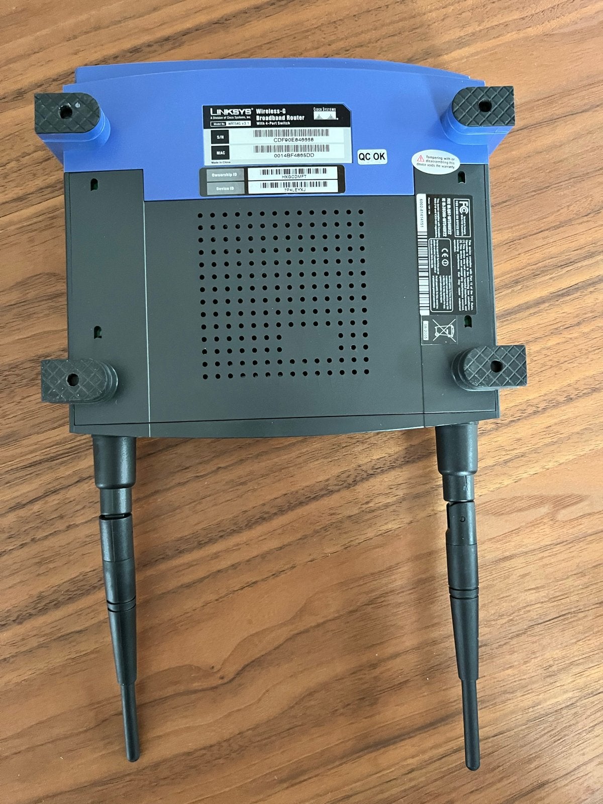 Linksys Wireless-G Broadband Router WRT54G, Ophalen of Verzenden, Gebruikt, Router