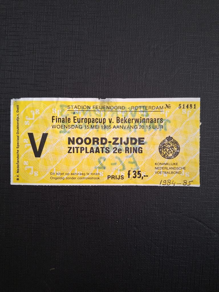 Ticket Everton FC - Rapid Wien., Verzamelen, Sportartikelen en Voetbal, Verzenden, Gebruikt, Buitenlandse clubs, Overige typen