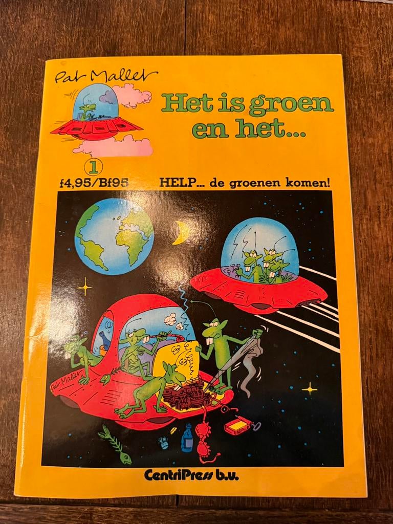 Paul Mähler Het is groen en het – Vintage stripalbum – NL, Ophalen of Verzenden, Gelezen, Overige typen