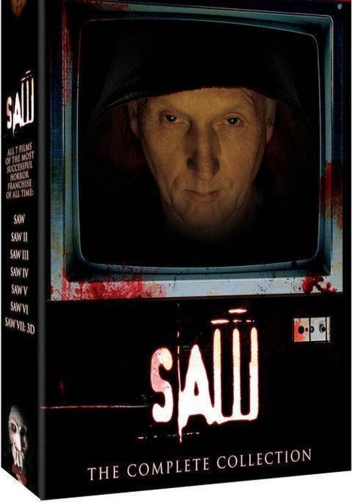 Saw - The Complete Collection (Unrated) 7xDVD BOX, Vanaf 16 jaar, Speciale editie, Nederlands, Ophalen of Verzenden