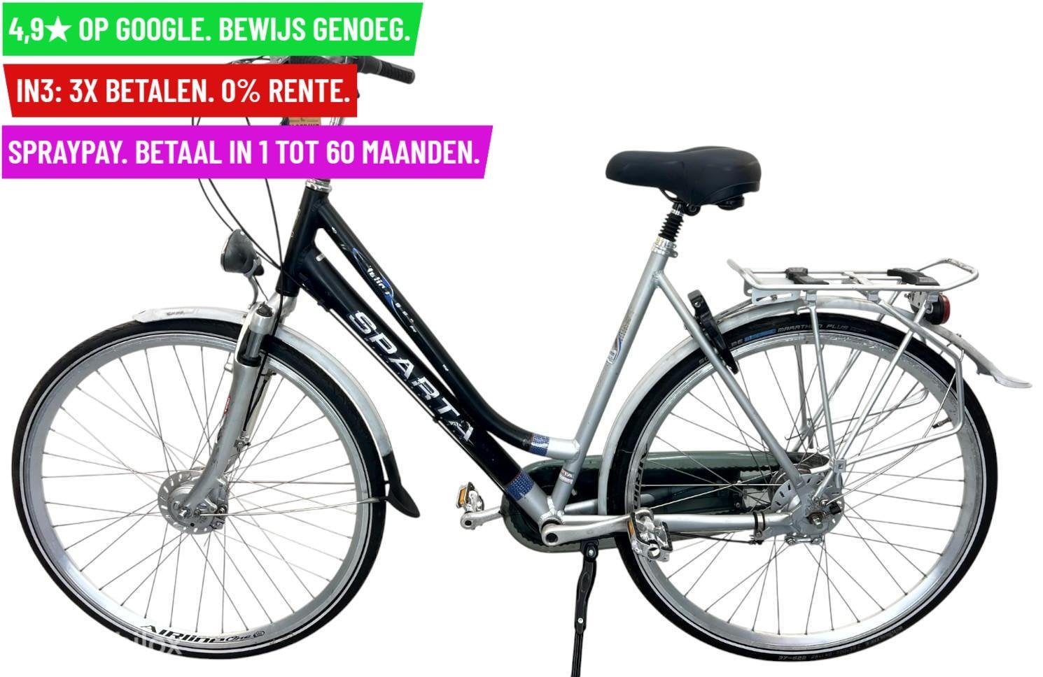 Damesfiets Sparta 28"/55cm/8ver - Garantie/Levering, Gebruikt, Facebikenl@gmail.com, Sparta, 9713 Bv Groningen