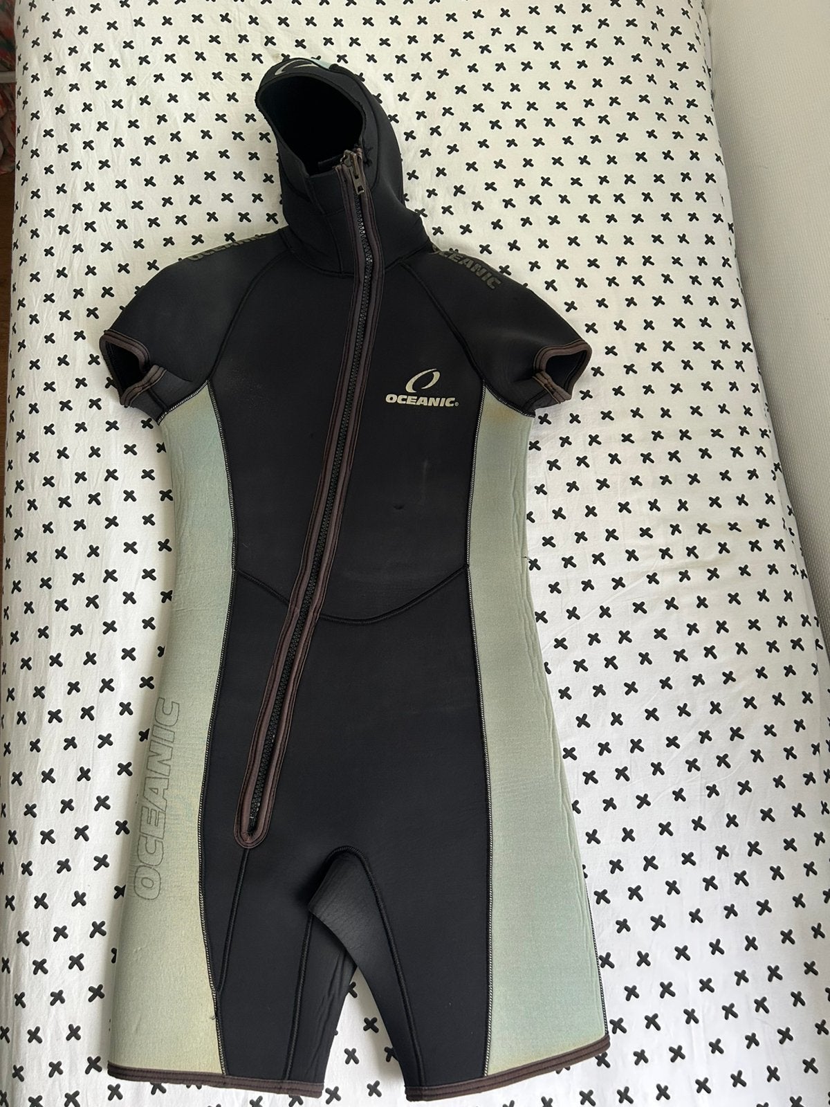 Oceanic shorty wetsuit maat 52, Watersport en Boten, Ophalen of Verzenden, Gebruikt, Heer, Wetsuit