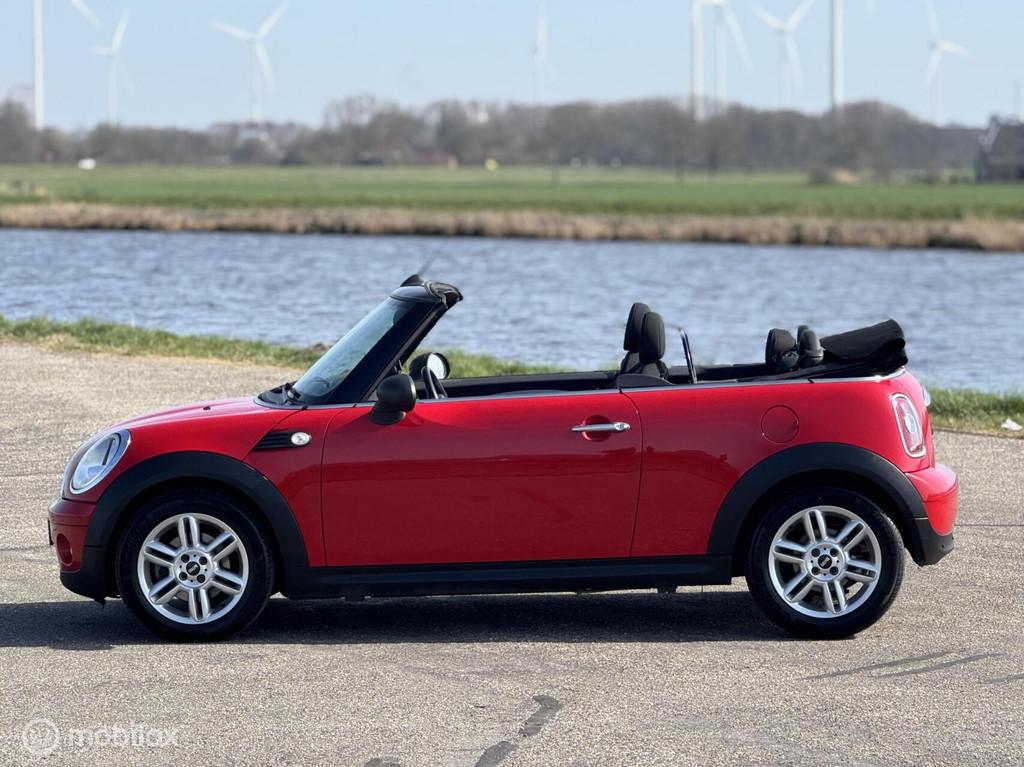 Mini Cabrio 1.6 One, Cabriolet , Airco, Led !, Auto's, Voorwielaandrijving, Euro 5, Gebruikt, 4 cilinders