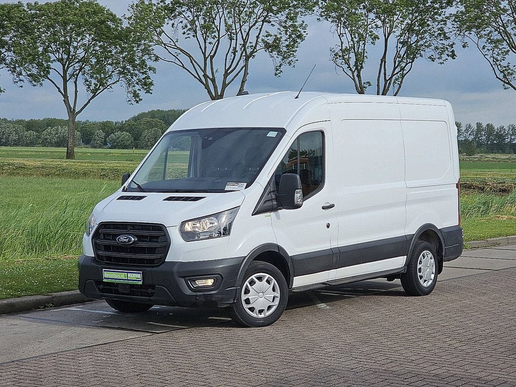 FORD TRANSIT 2.0 l2h2 automaat euro6!, Automaat, Gebruikt, Euro 6, Wit