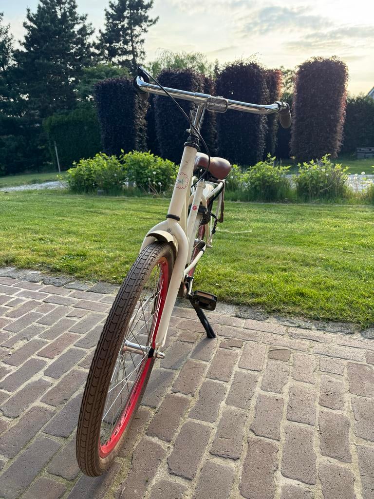 Cortina meisjesfiets 24 inch - Lief! thema, Ophalen, Terugtraprem, Cortina, Gebruikt