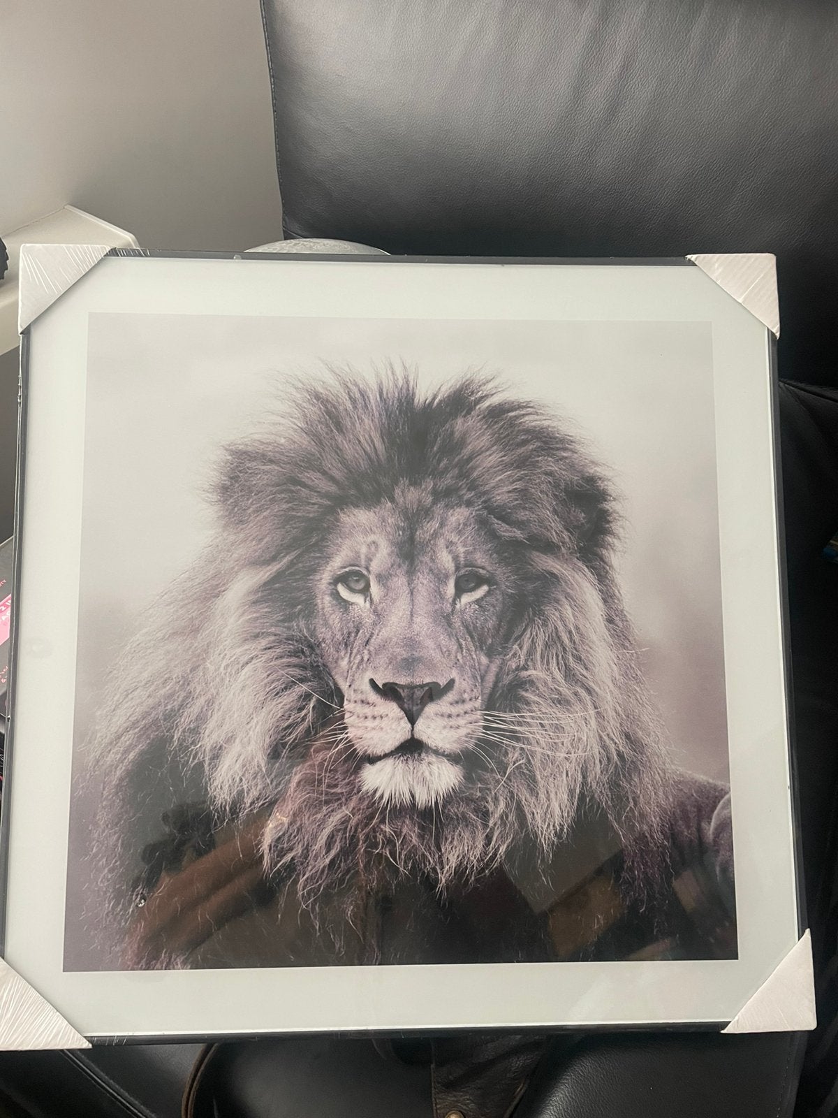 Canvas dieren schilderij, Huis en Inrichting, Woonaccessoires | Schilderijen, Tekeningen en Foto's, Ophalen of Verzenden, Zo goed als nieuw