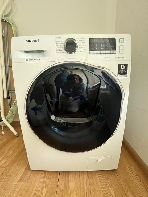 Samsung EcoBubble Wasmachine - AddWash, Ophalen, Gebruikt, Voorlader, Kort programma