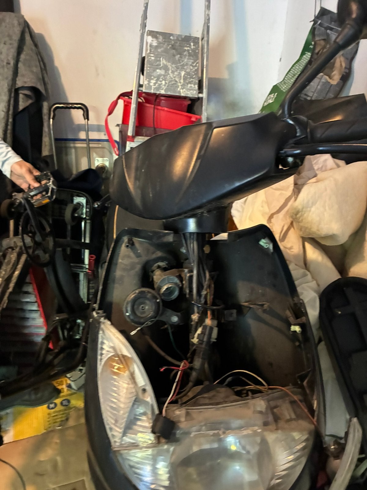 Scooter, Ophalen, Gebruikt