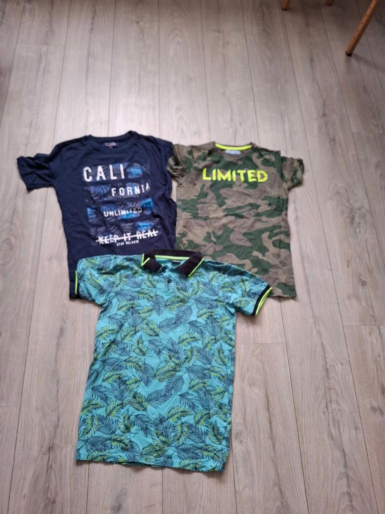 3 leuke jongens shirts 158, Ophalen of Verzenden, Jongen, Shirt of Longsleeve