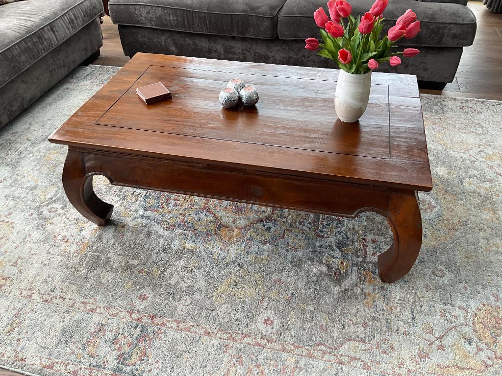 Salontafel, Gebruikt, 100 tot 150 cm, 50 tot 100 cm, Rechthoekig