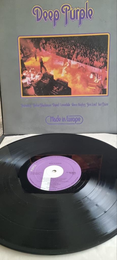 Deep Purple - Made in Europe LP (1976), Cd's en Dvd's, Vinyl | Rock, Gebruikt, Originele persing, Ophalen of Verzenden, 1970 - 1979