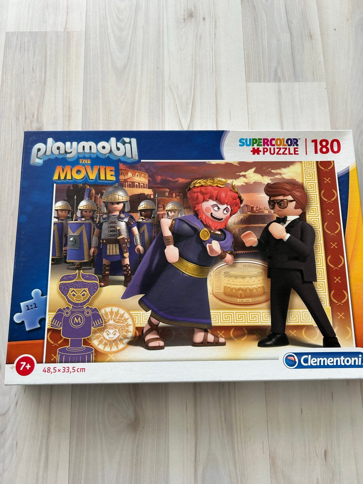 Playmobil The Movie Supercolor Puzzle 180 stukjes, Kinderen en Baby's, Ophalen of Verzenden, Meer dan 50 stukjes, Zo goed als nieuw