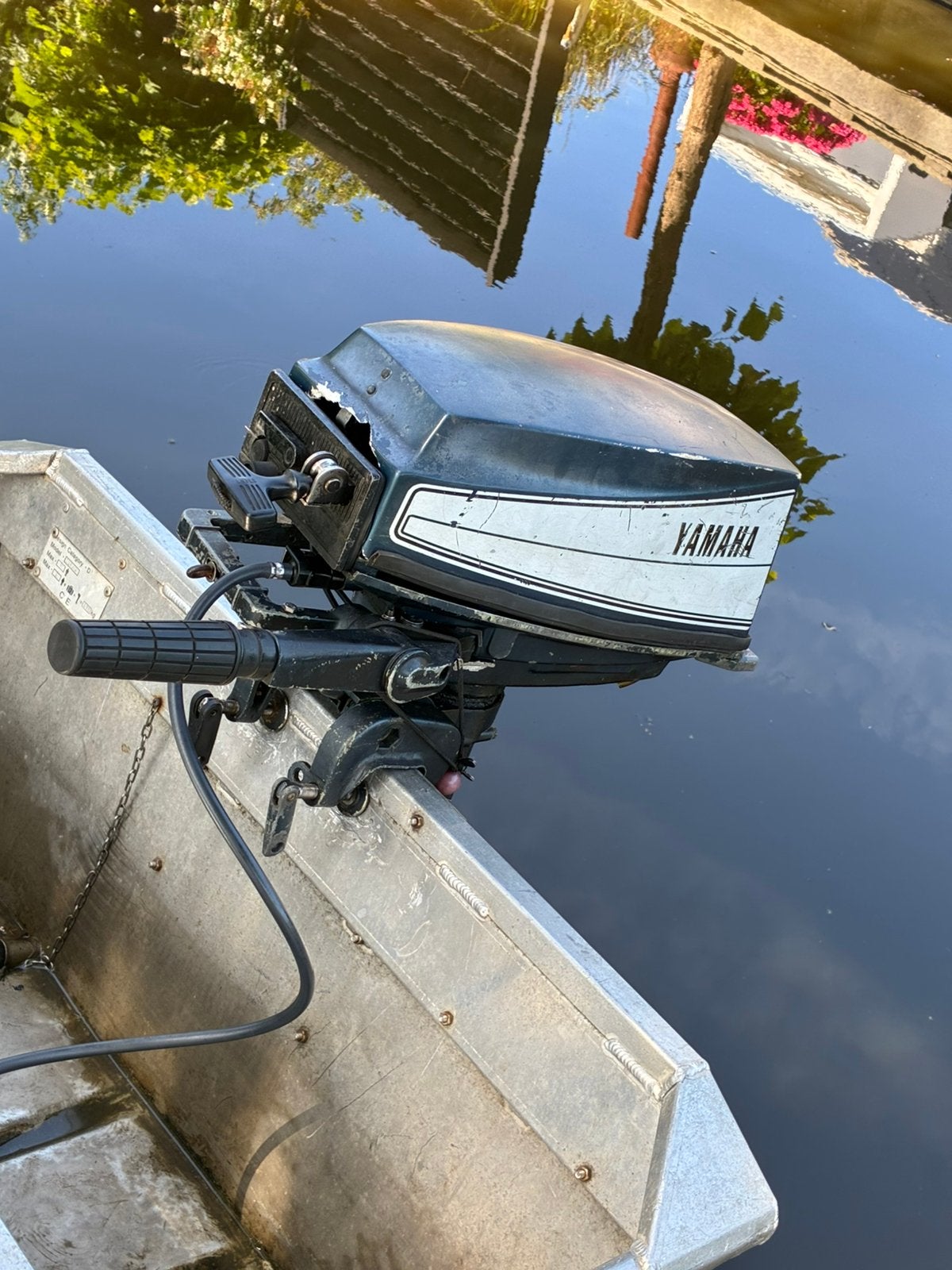 Yamaha 6pk buitenboordmotor, Ophalen of Verzenden, Gebruikt, Motor en Techniek, Motorboot