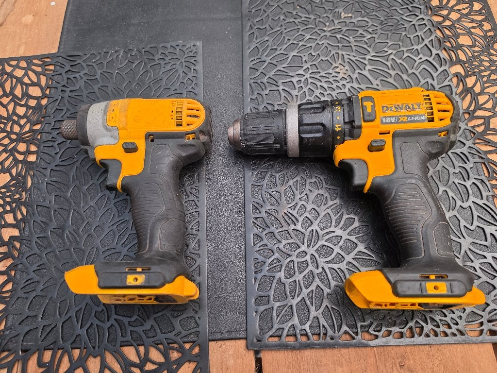 Dewalt boorset, Ophalen, Gebruikt, Boor- en Schroefmachine, Variabele snelheid