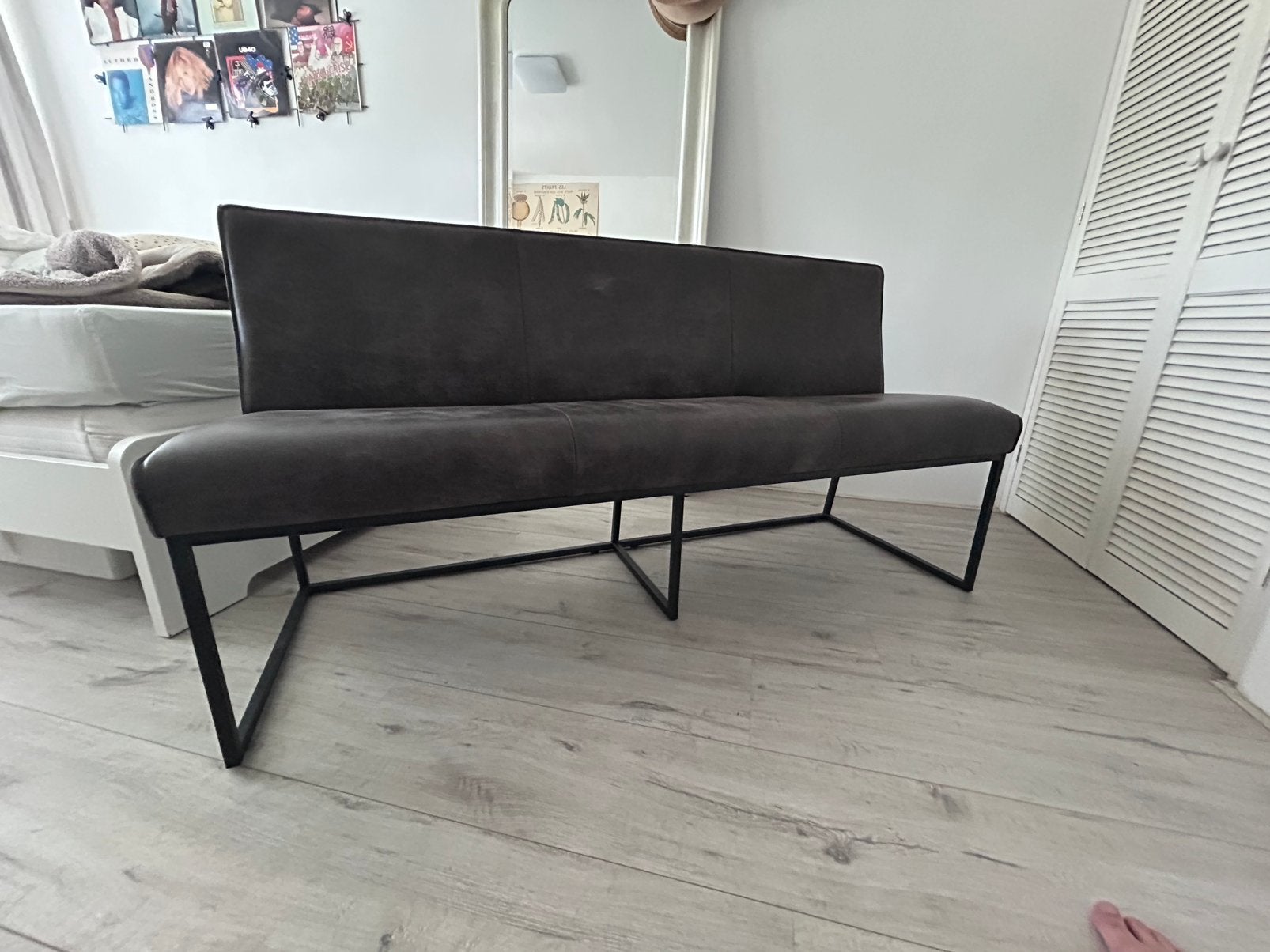 Eetkamerbank, Ophalen, Minder dan 75 cm, 150 tot 200 cm, Driepersoons