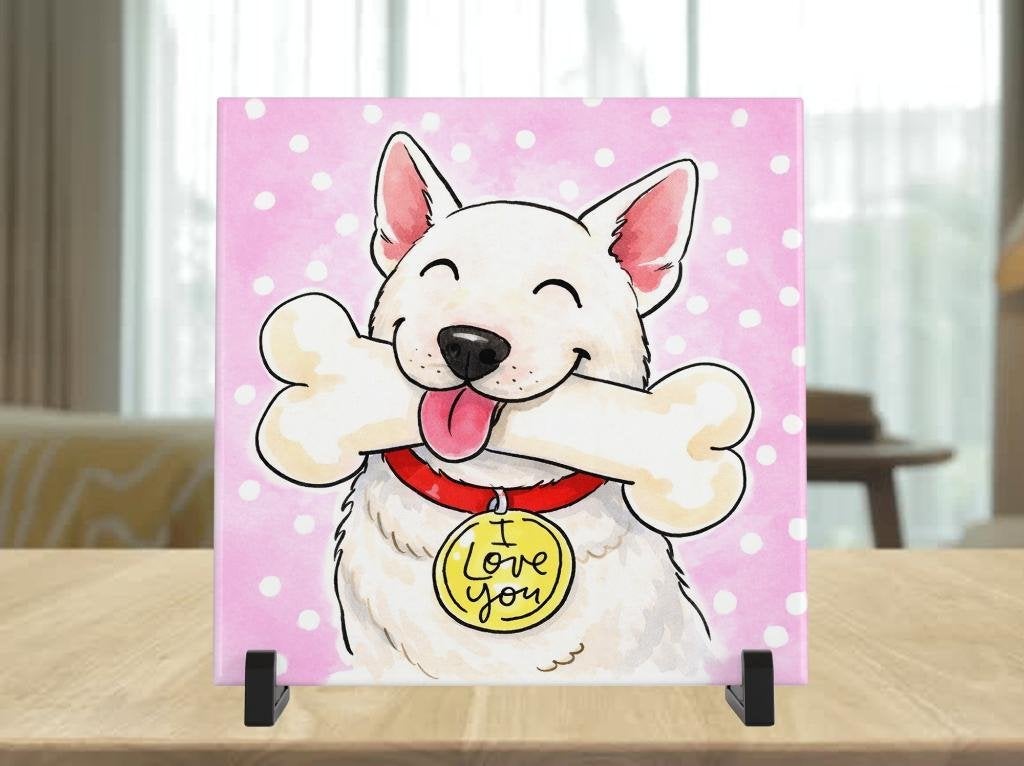 Bullterrier Tegel - Blond Stijl, Verzenden, Nieuw